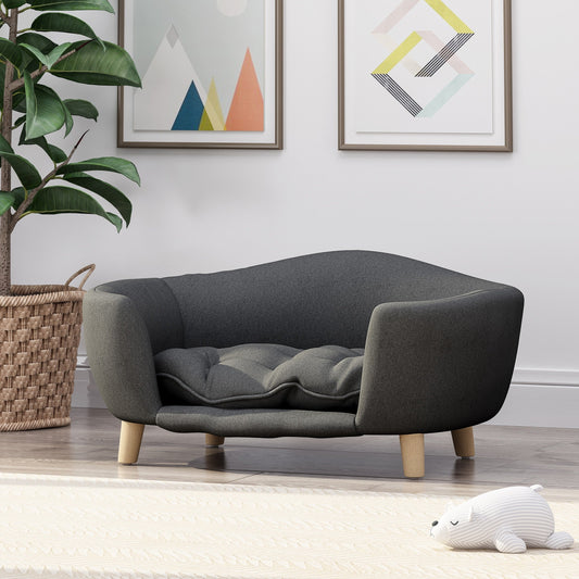 Couchon pour animal de compagnie en tissu Ferncliffe, style milieu de siècle, par Christopher Knight Home
