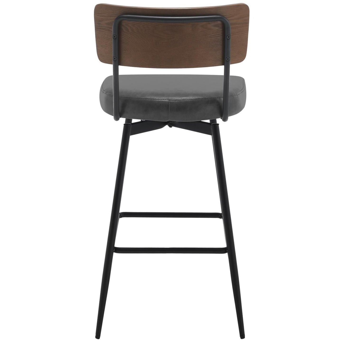 Tabourets de bar/compteur pivotants à revêtement en simili cuir - Lot de 2/3/4