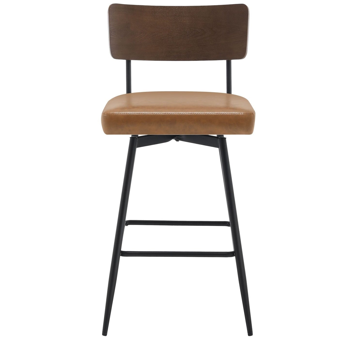 Tabourets de bar/compteur pivotants à revêtement en simili cuir - Lot de 2/3/4