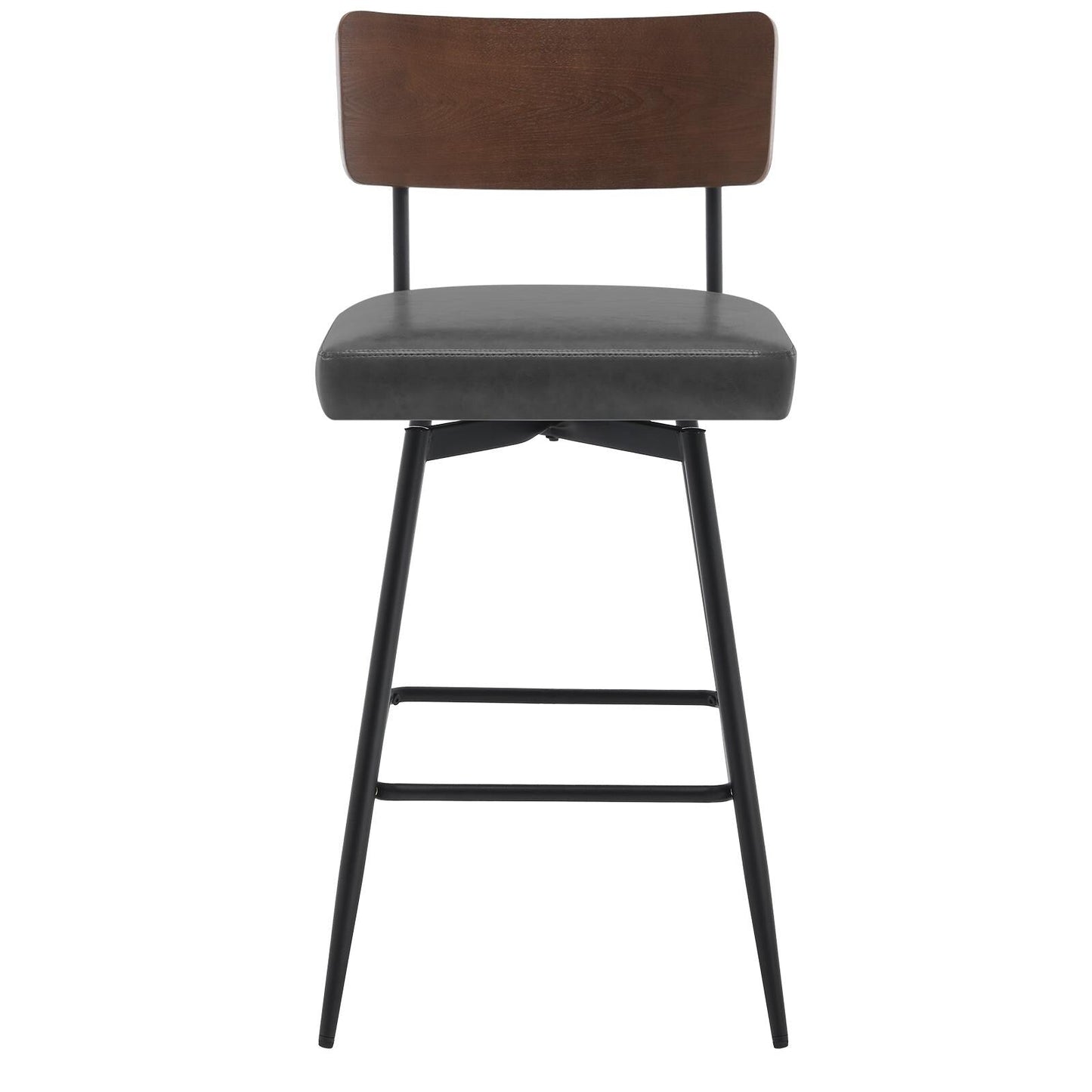 Tabourets de bar/compteur pivotants à revêtement en simili cuir - Lot de 2/3/4