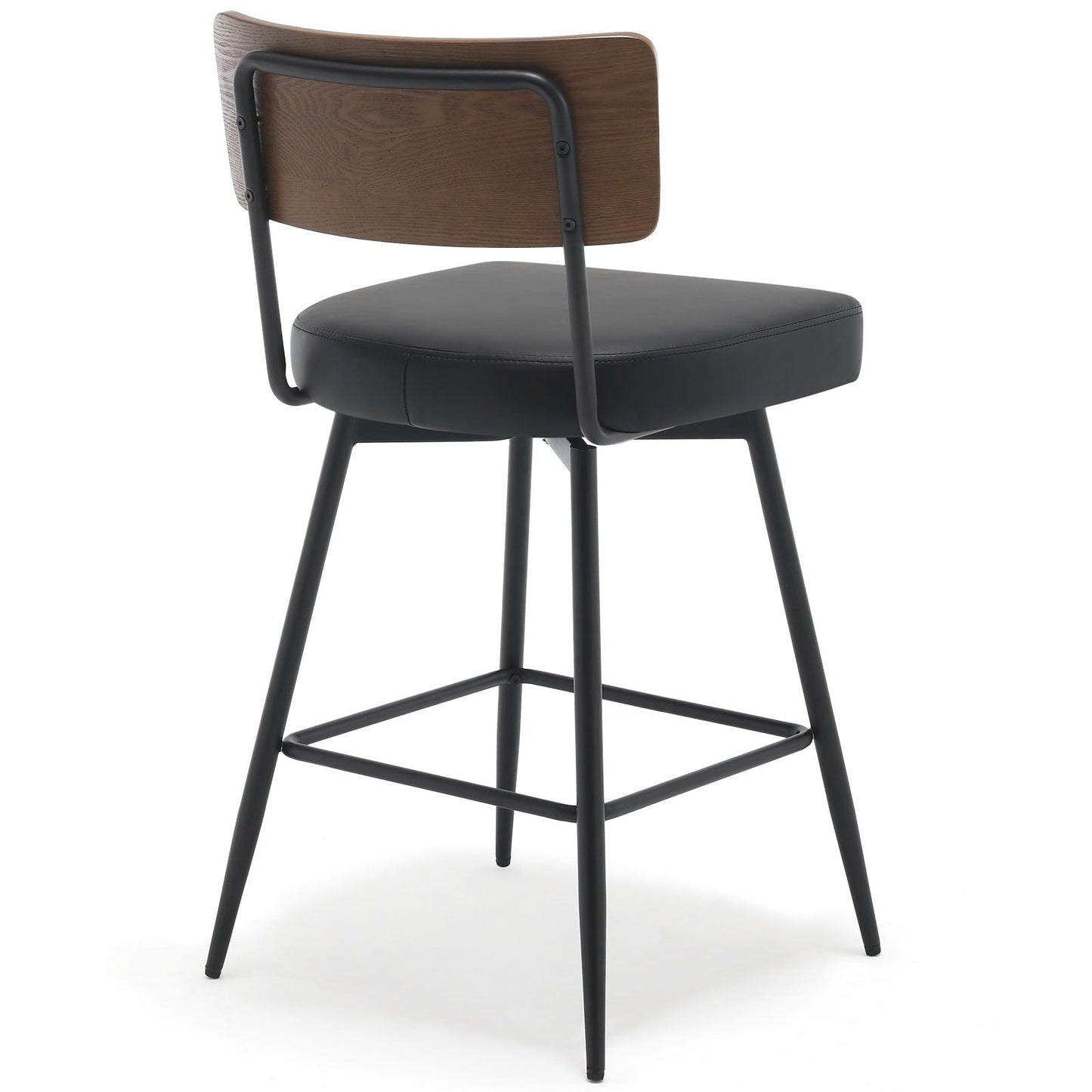 Tabourets de bar/compteur pivotants à revêtement en simili cuir - Lot de 2/3/4