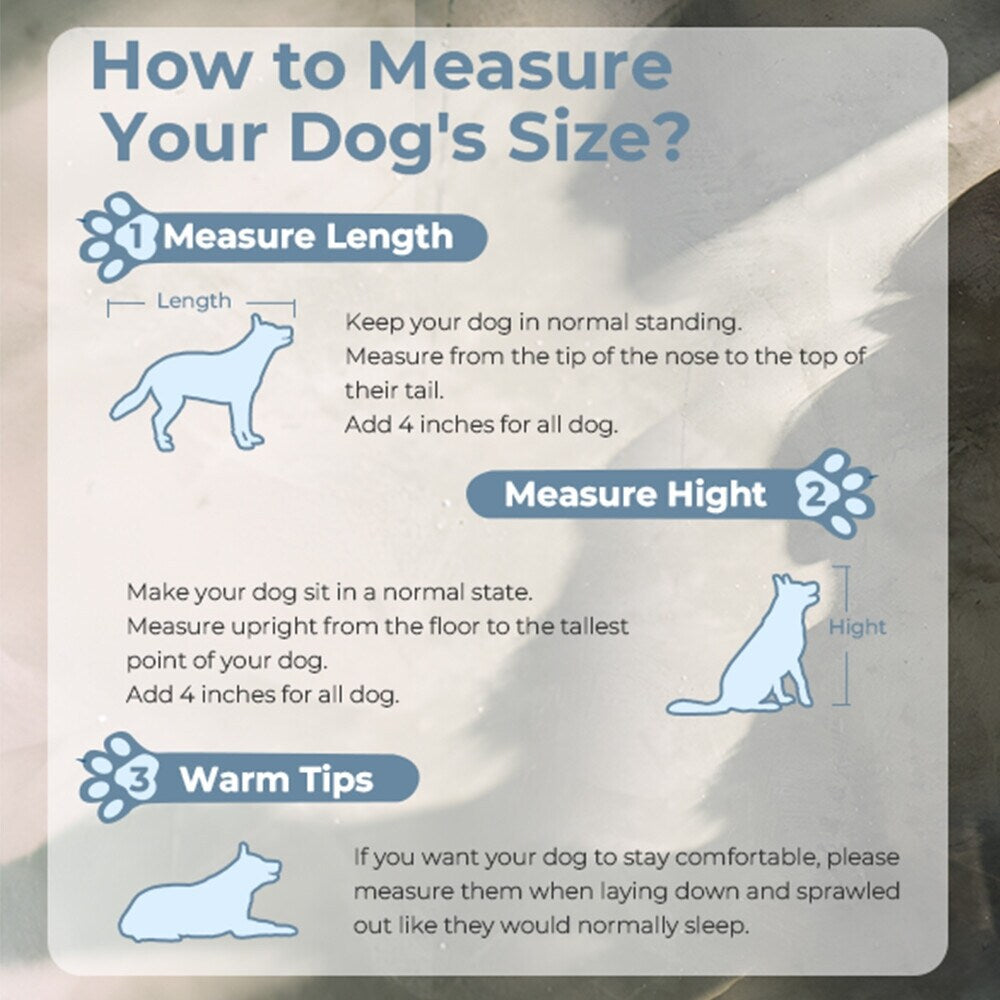 70.86'' Meuble-TV pour chien, grand modèle, avec coussin et deux compartiments (sans coussin)