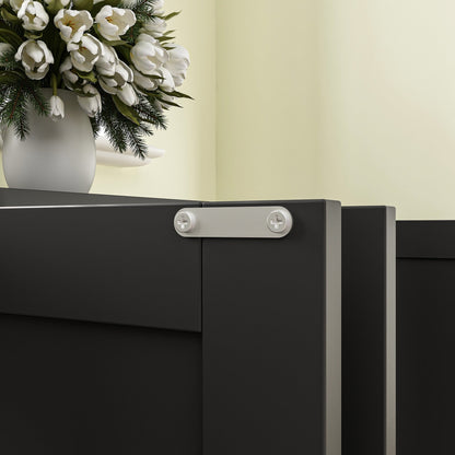 Meuble cache-litière pour chat, double, pour plus d'intimité pour vos animaux de compagnie