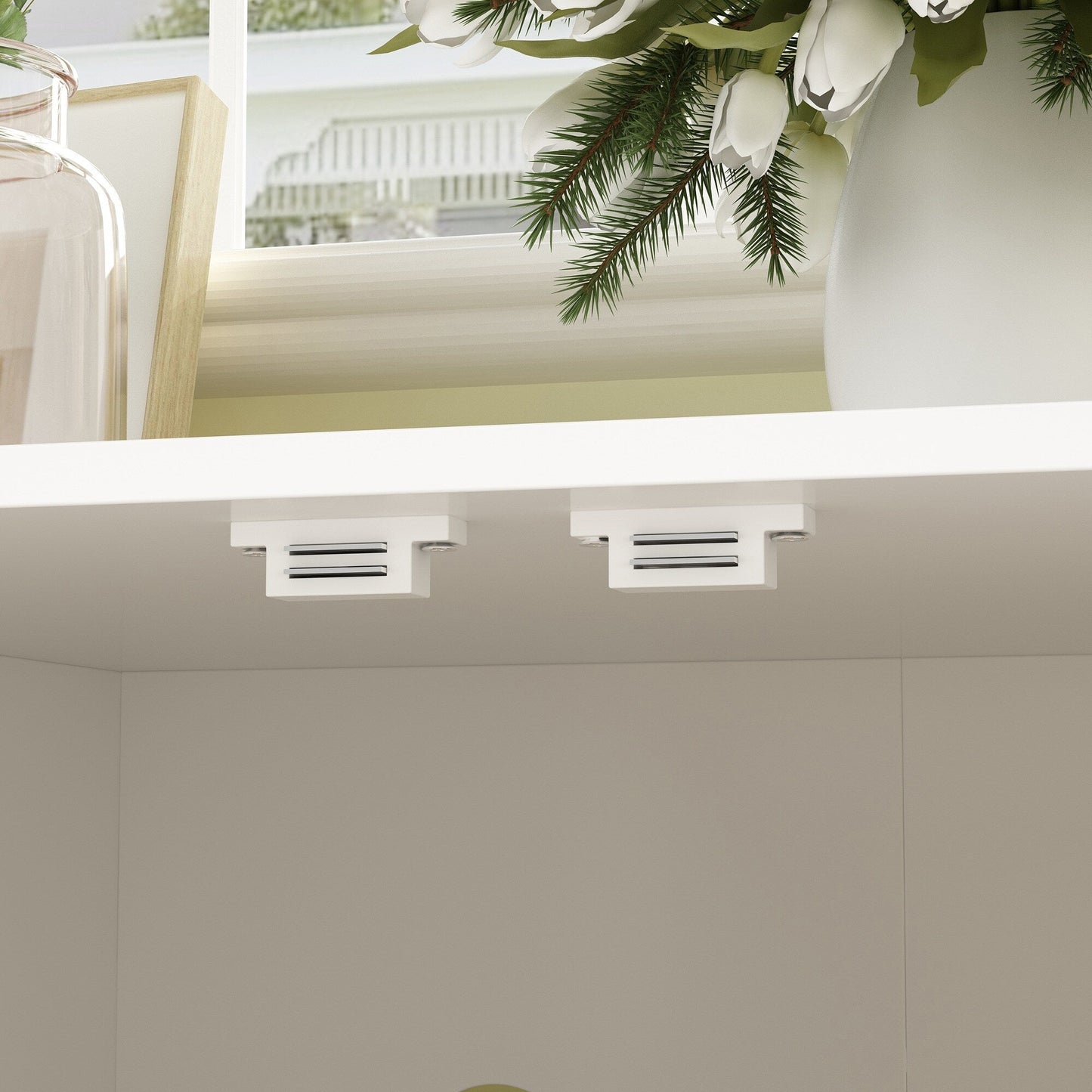 Meuble cache-litière pour chat, double, pour plus d'intimité pour vos animaux de compagnie