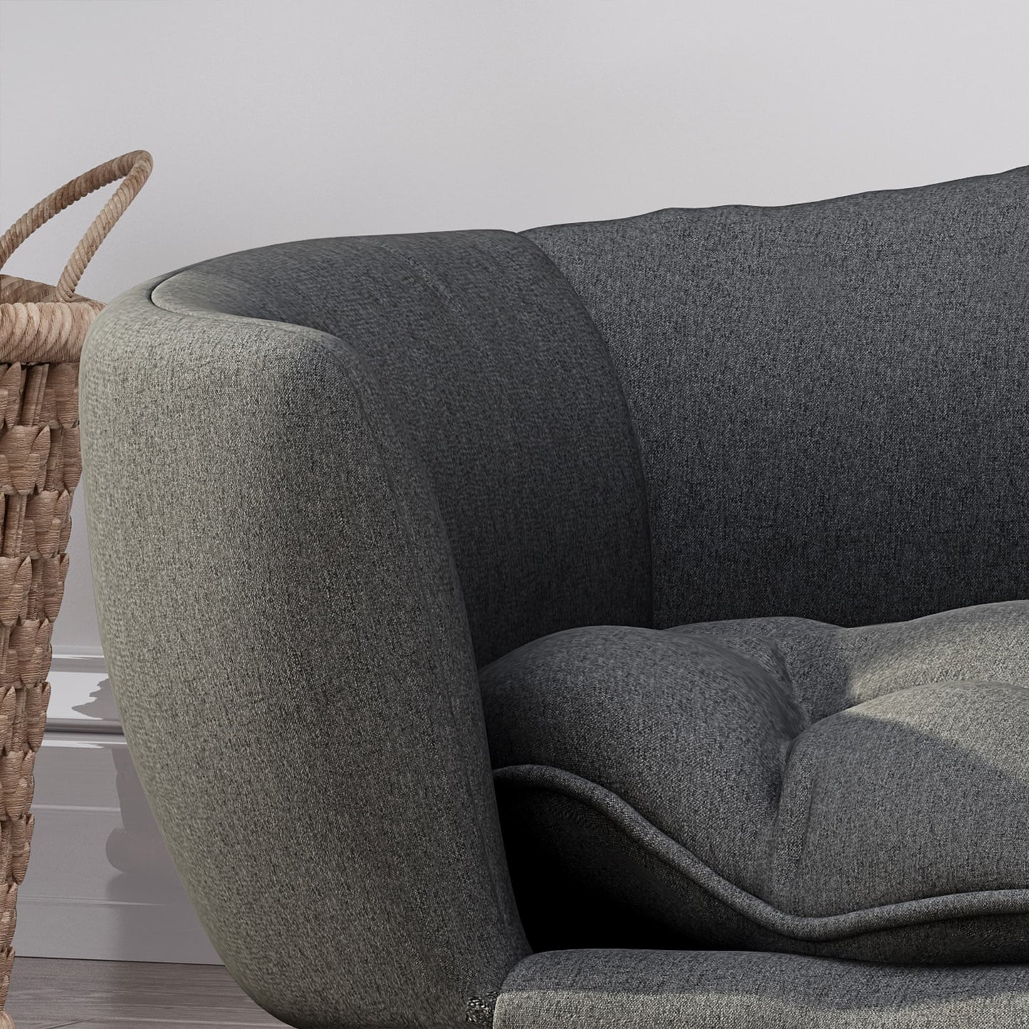 Couchon pour animal de compagnie en tissu Ferncliffe, style milieu de siècle, par Christopher Knight Home