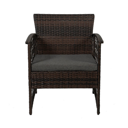 Ensemble de bistro en rotin pour patio Heritage Outdoor, 3 pièces