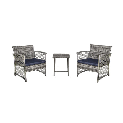Ensemble de bistro en rotin pour patio Heritage Outdoor, 3 pièces