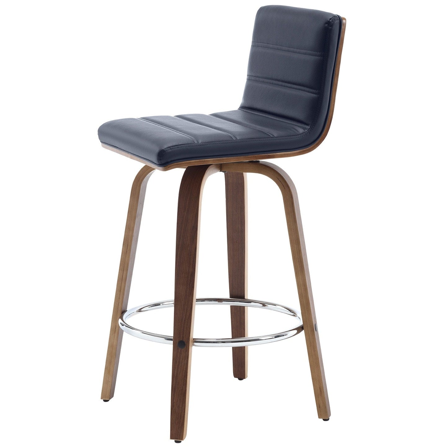 Tabourets de bar/comptoir pivotants en simili cuir 26/29, lot de 2/3